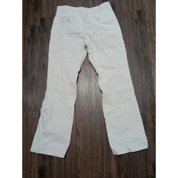 Talbots Signature Pants Womens Size 6 Petite Straight Tan Beige Chinos Trousers - Picture 9 of 14